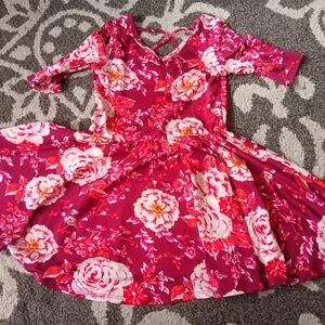 Floral Kids Dress